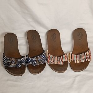 Dr Scholl's Advanced Comfort Slide Sandals - 2 for 1